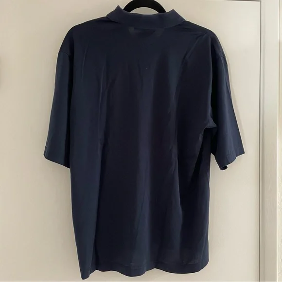 Master's Golf Navy-Blue Cotton Golf Polo M - Picture 7 of 11